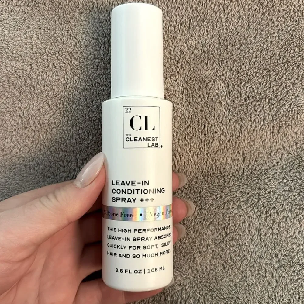 The cleanest lab leave in conditioning spray vegan silicone free gluten free